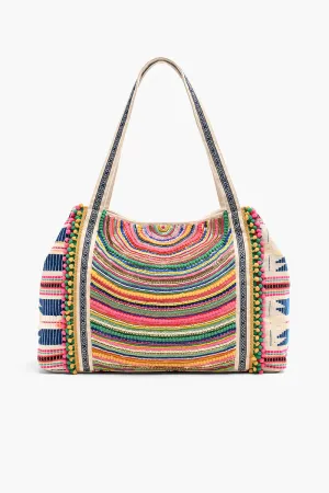 Alex Embellished Hand Beaded Tote