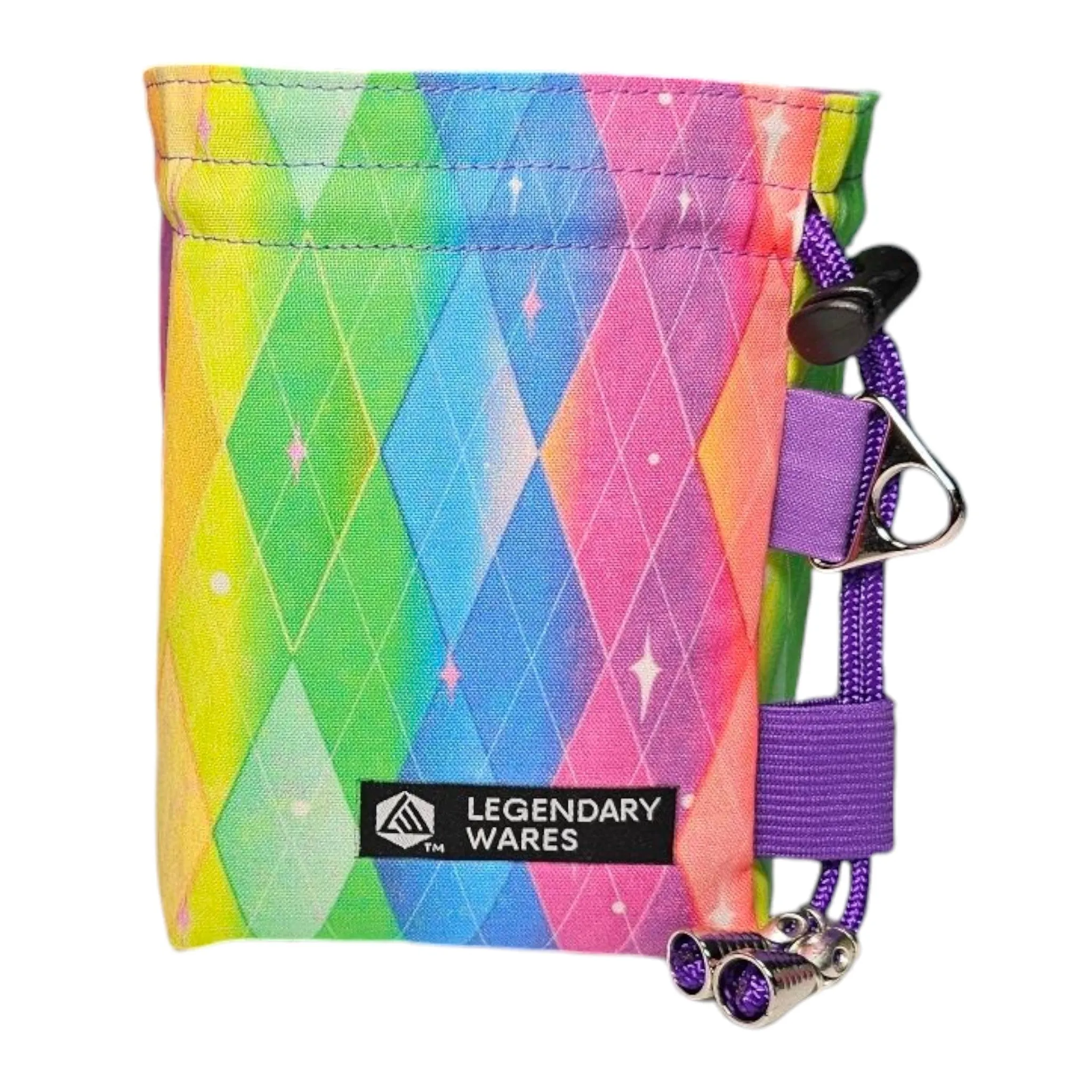 Argyle Rainbow Dice Bags