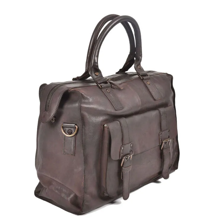 Ashwood Shoreditch Weekend Leather Holdall