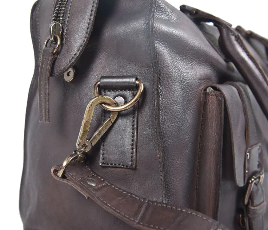 Ashwood Shoreditch Weekend Leather Holdall