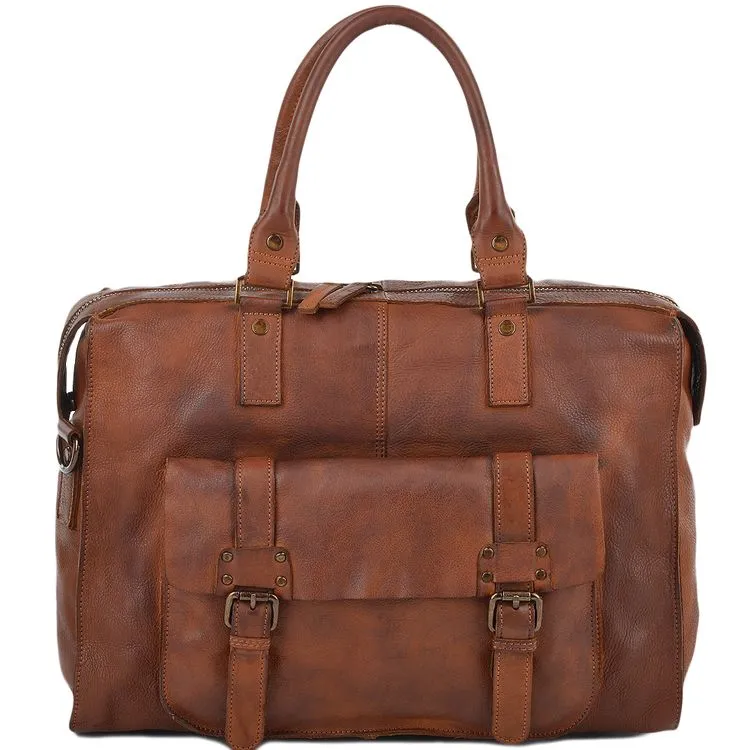 Ashwood Shoreditch Weekend Leather Holdall