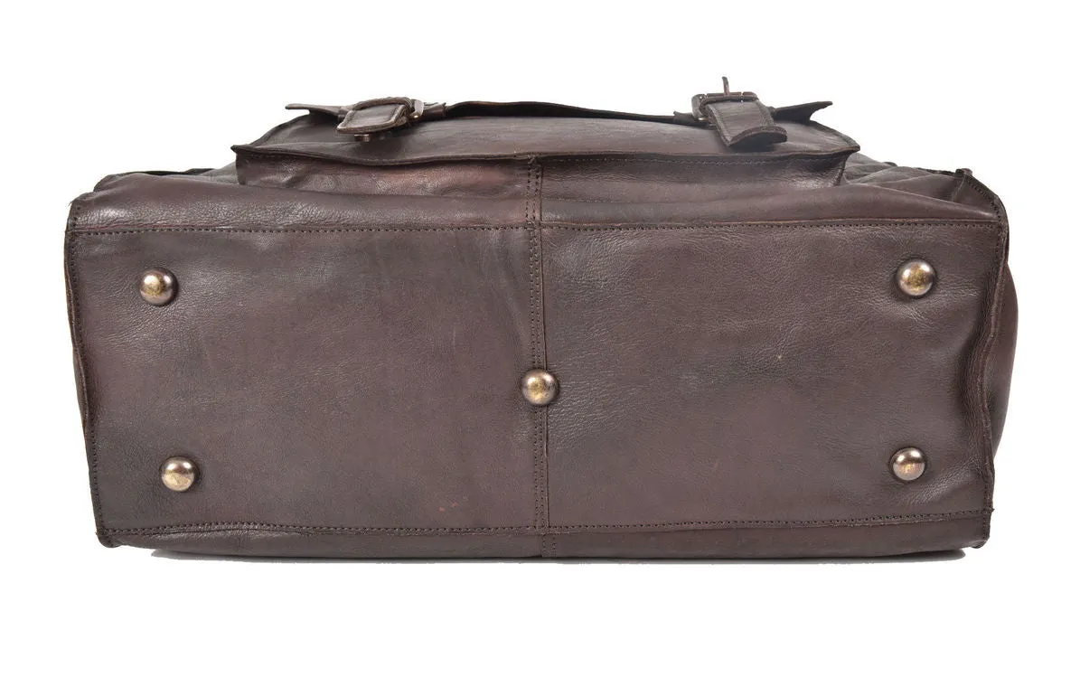 Ashwood Shoreditch Weekend Leather Holdall