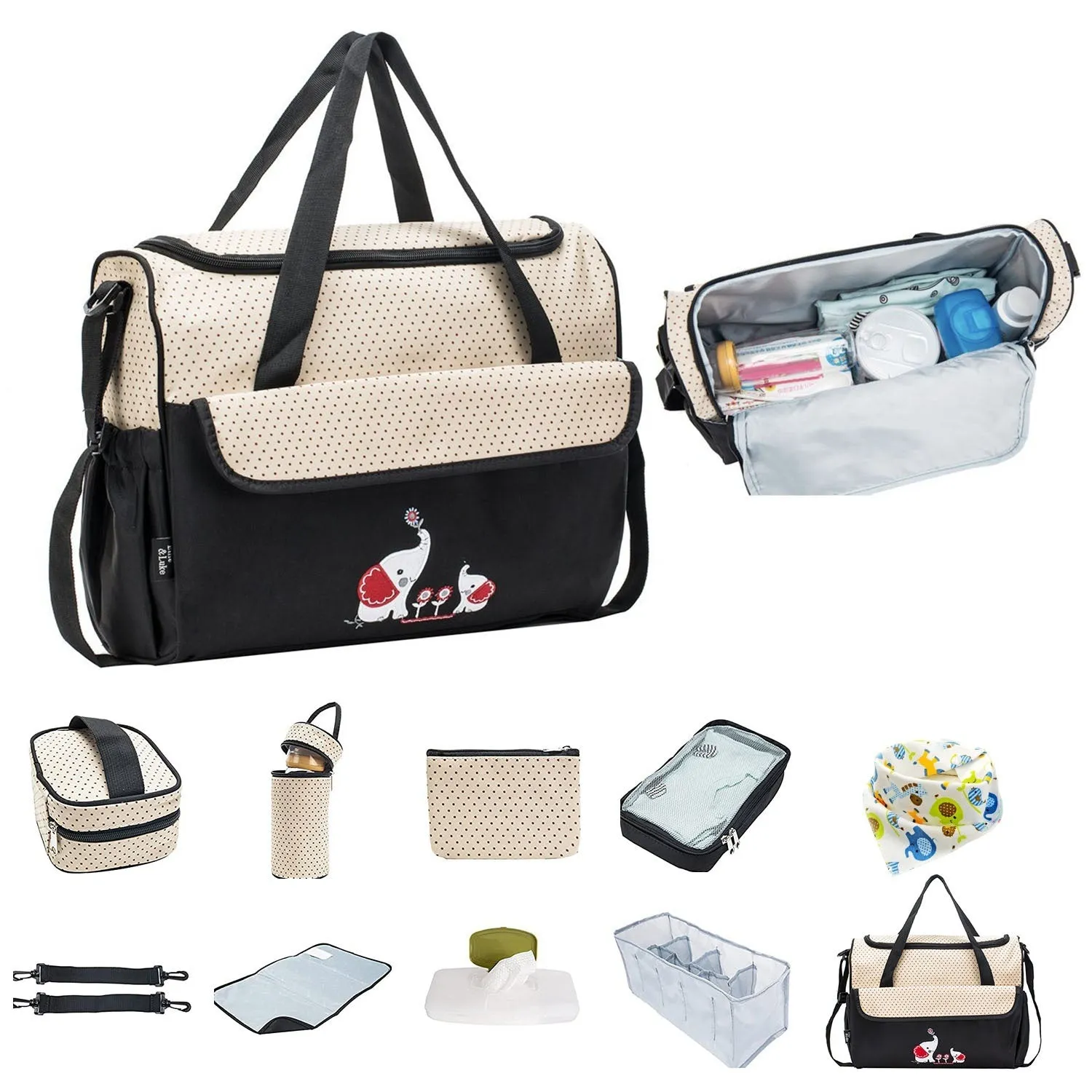 Baby Nappy Diaper Mummy Bags Set