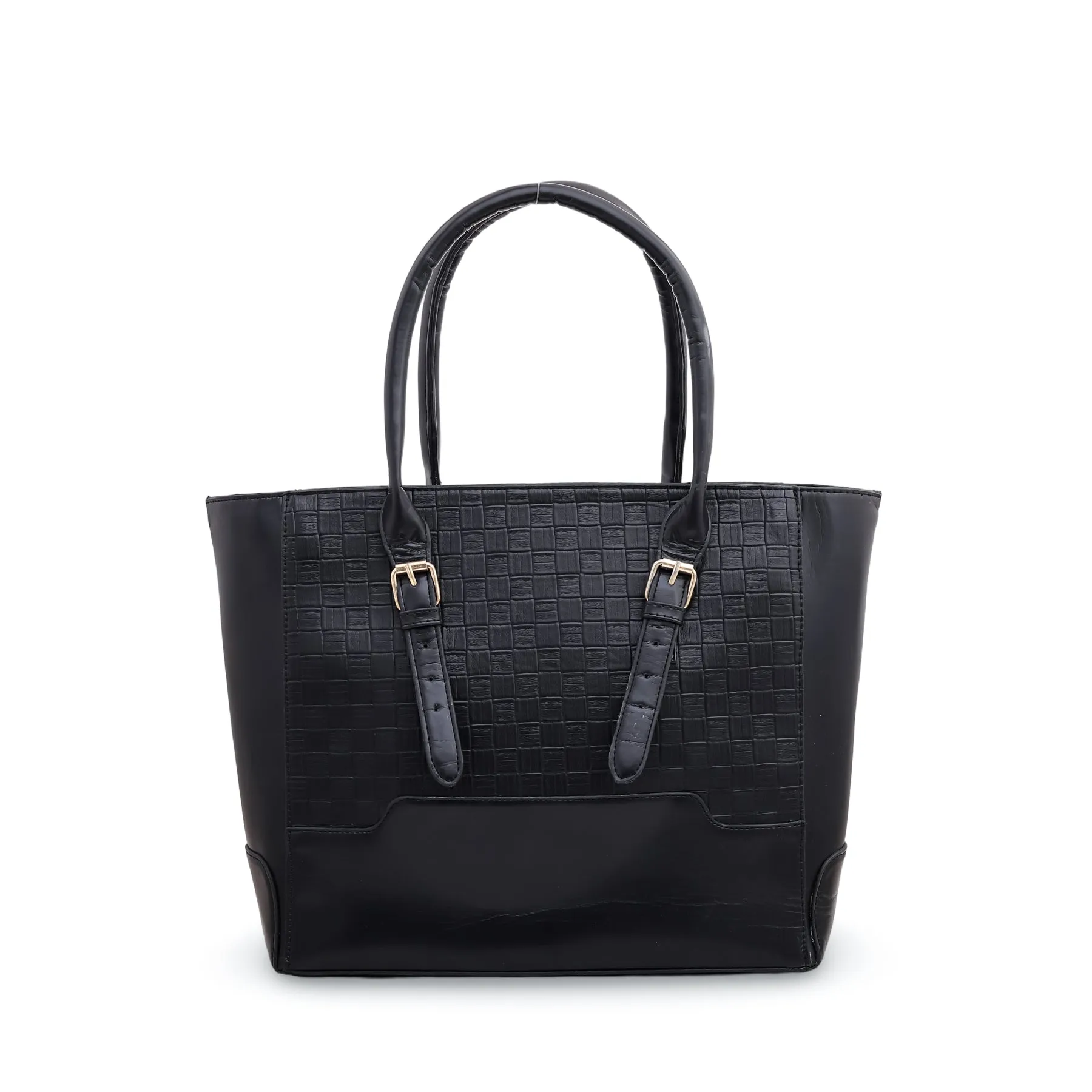 Black Formal Hand Bag P54384