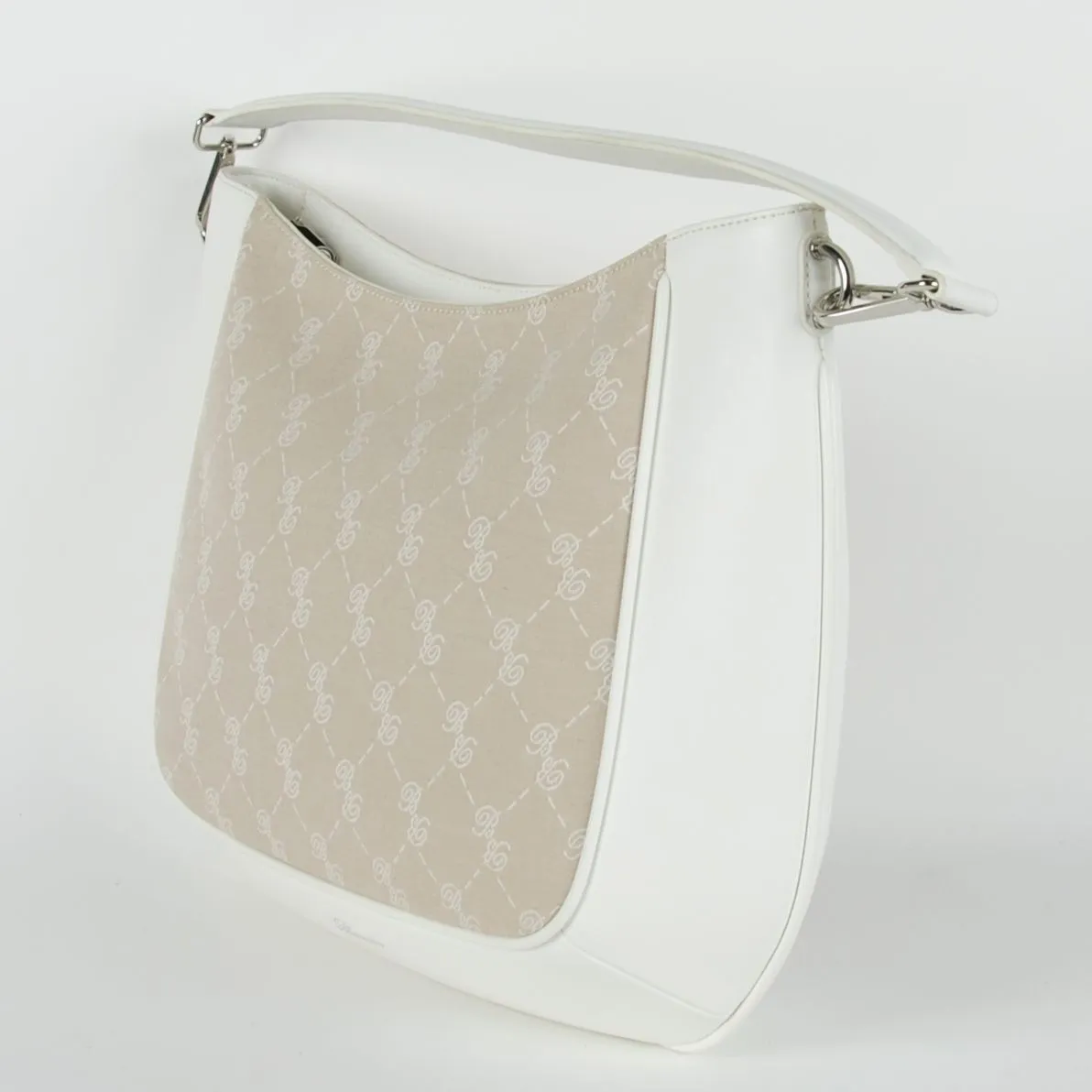 Blumarine White Cotton Women Crossbody Bag