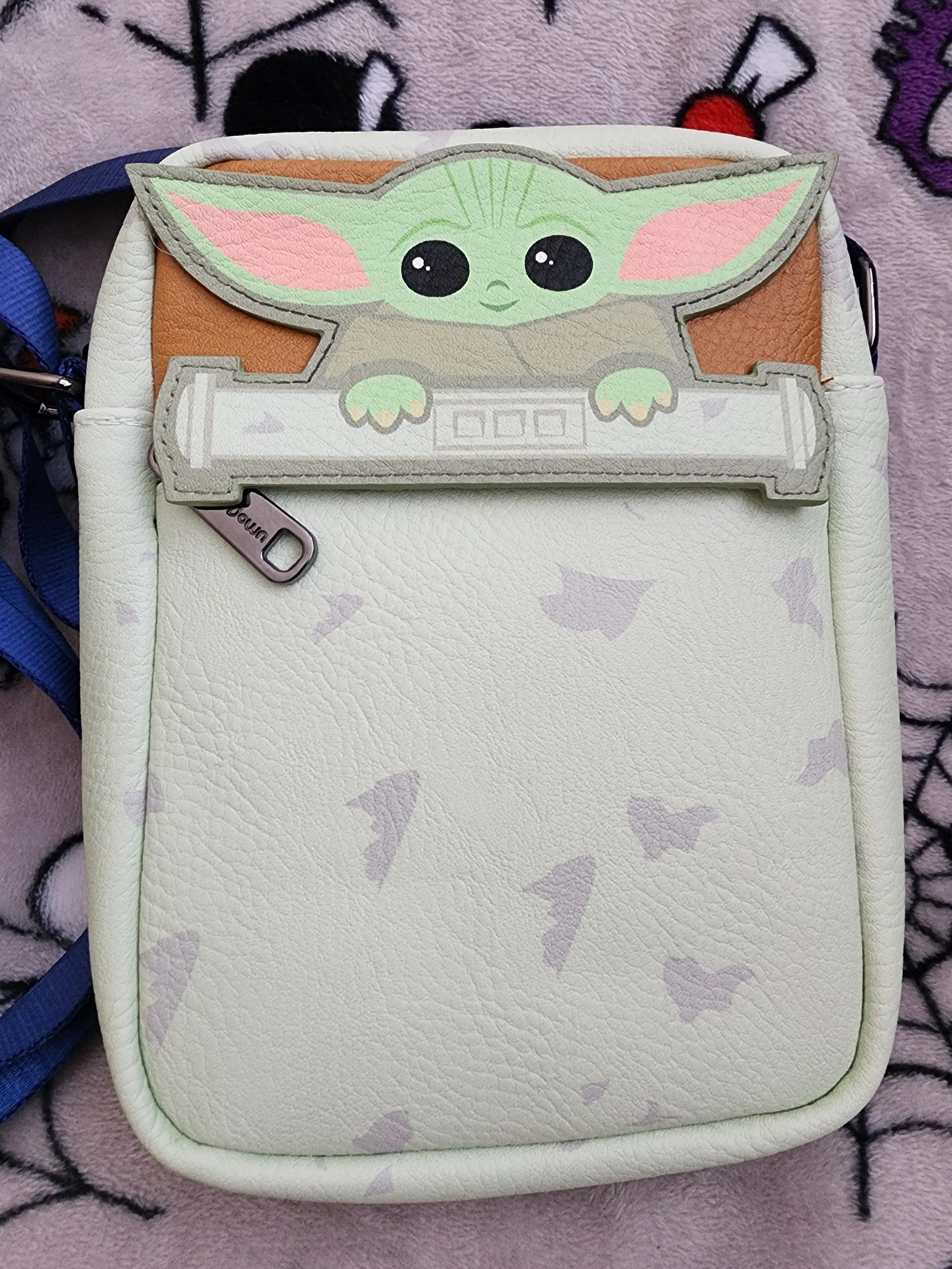 Buckle Down Star Wars Baby Yoda Crossbody Bag