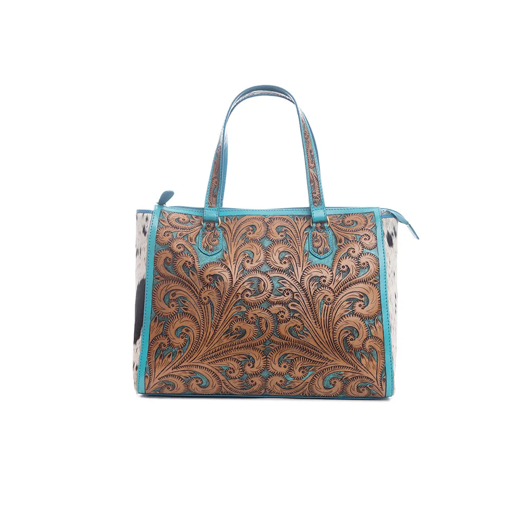 Calligan Mesa Hand-Tooled Bag