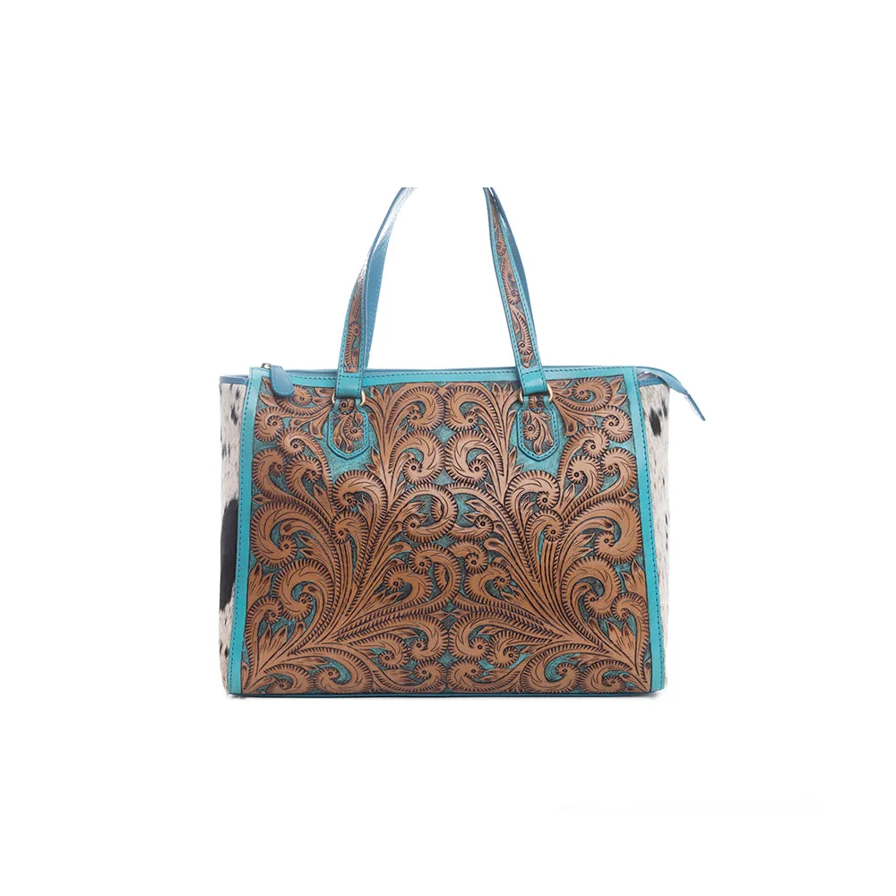 Calligan Mesa Hand-Tooled Bag