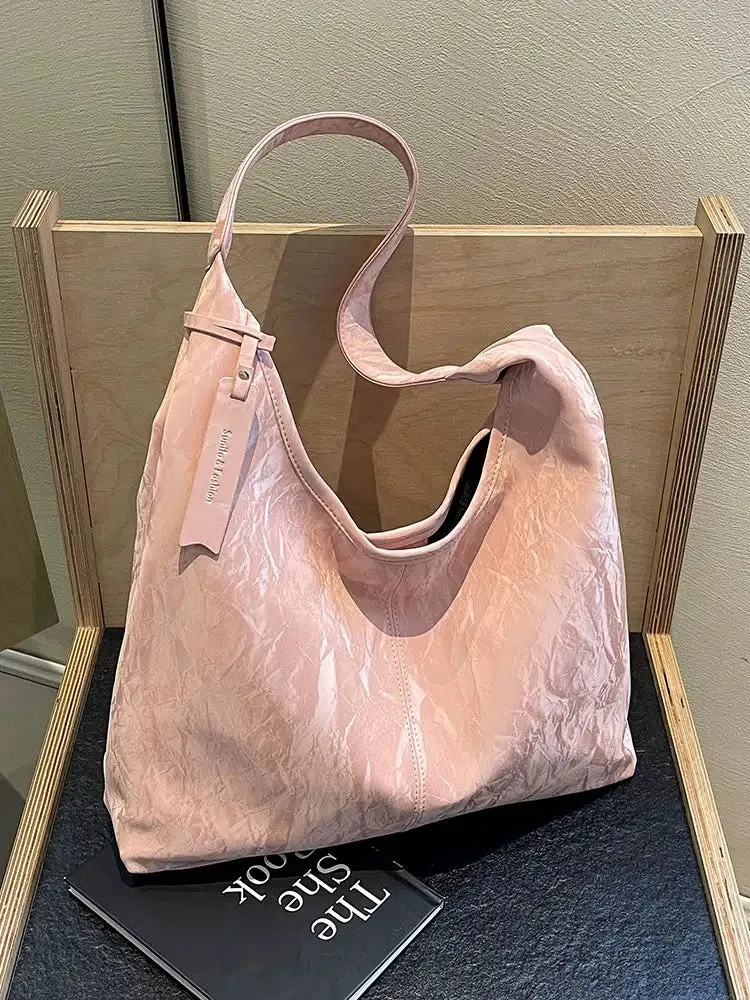 Casual Leather Tote Bag