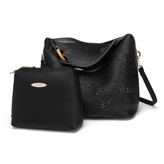 Casual Soft Hollow Shape Shoulder Bag