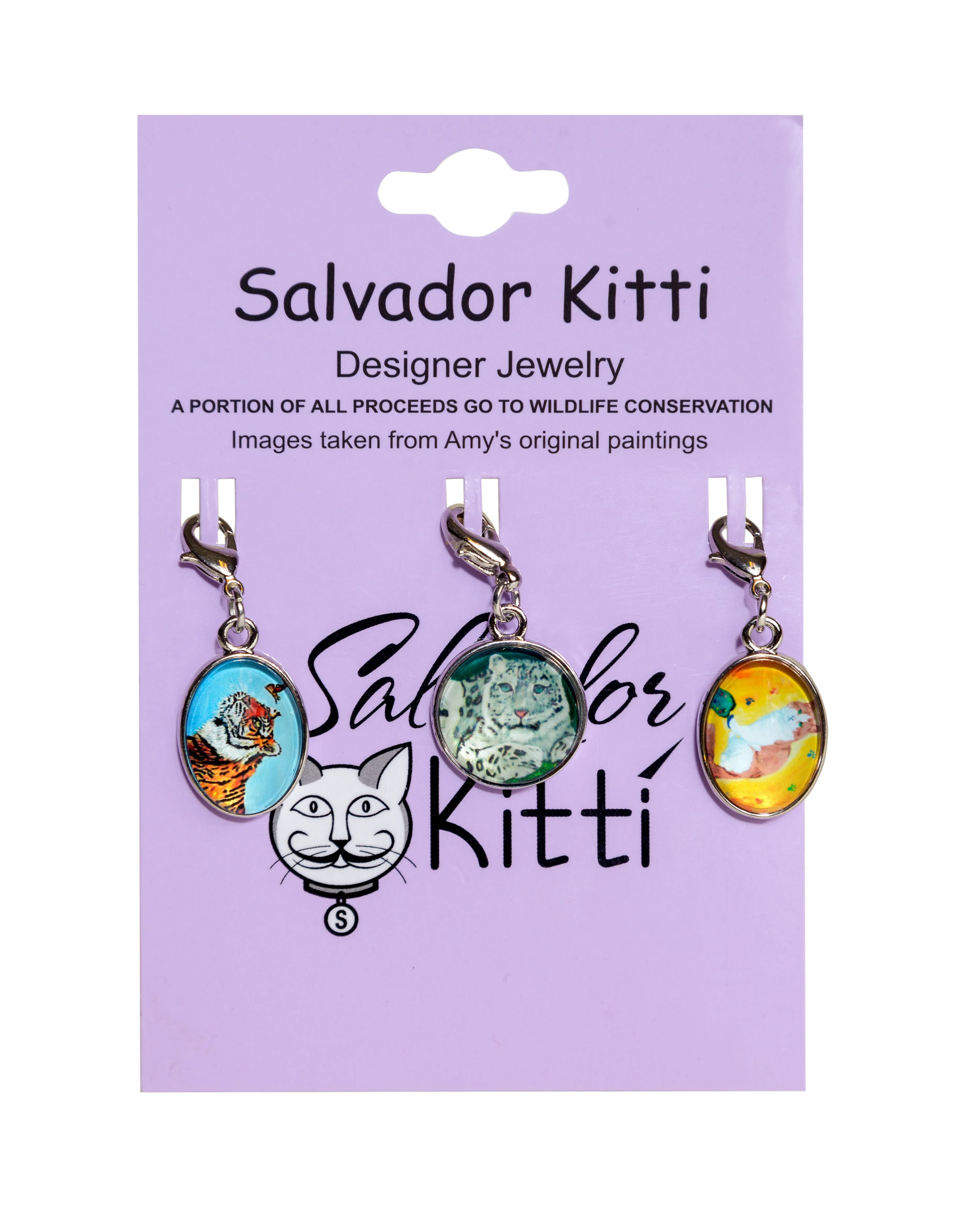 Cat Charms - Set of Three