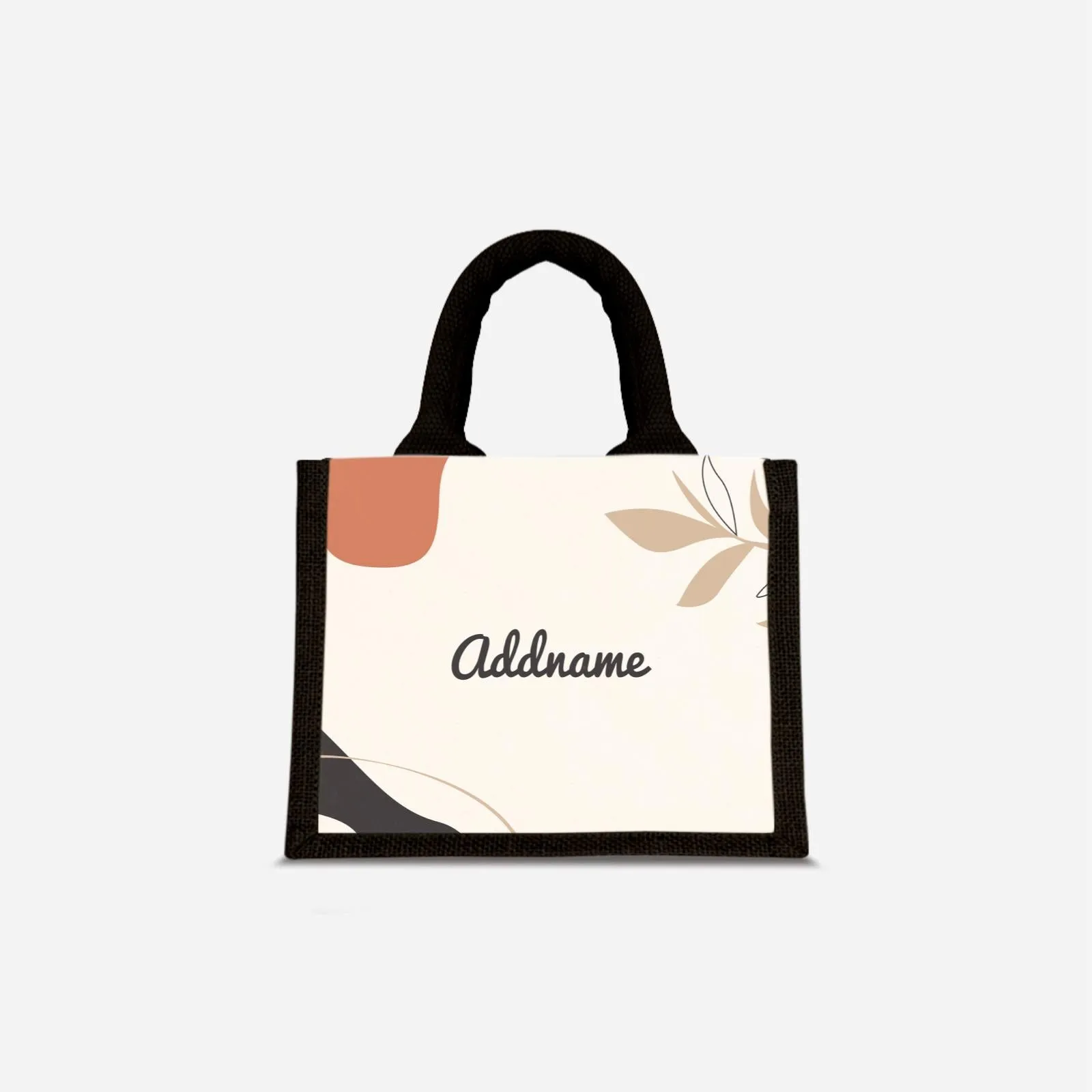 Charlotte Series - Calico Jute Bags