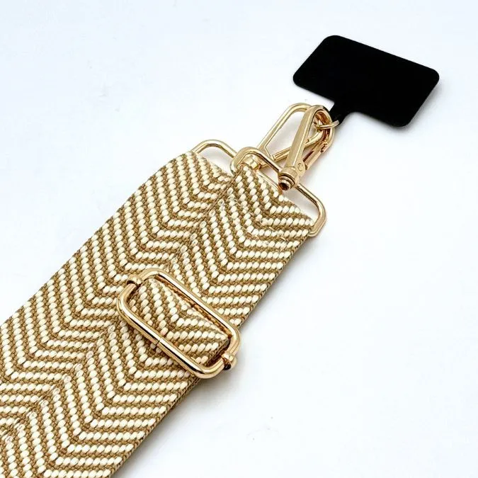 Chevron Chic Woven Strap