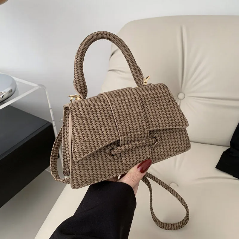 Chic Striped Handbags/Sling Bags