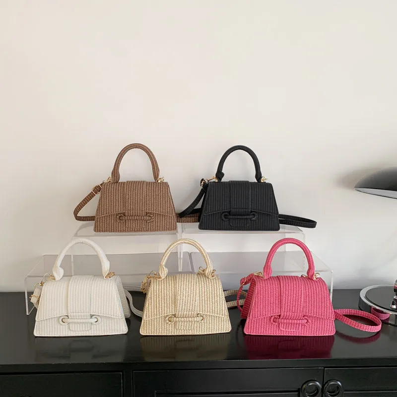 Chic Striped Handbags/Sling Bags