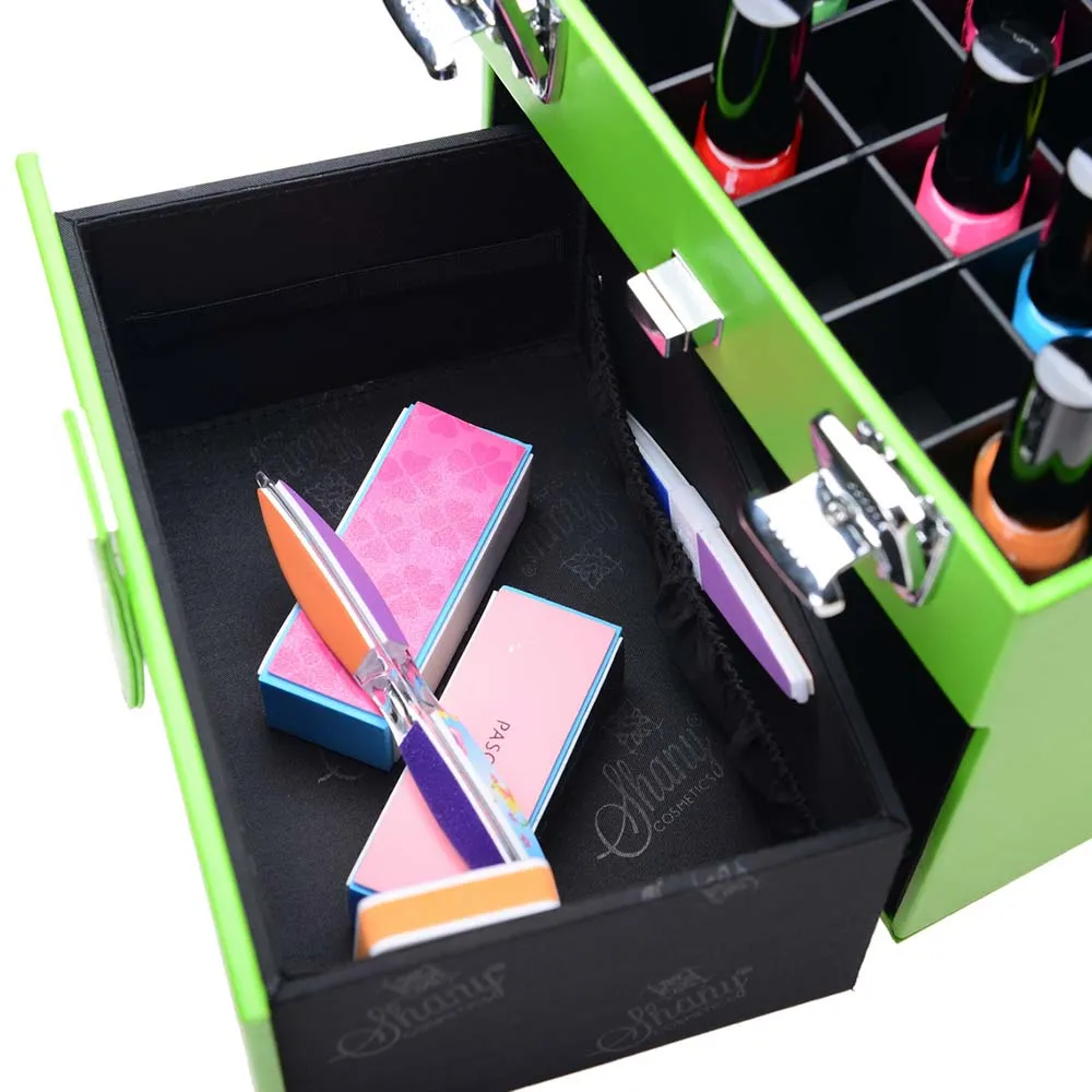 Color Matters - Nail Accessories Organizer and Makeup Train Case