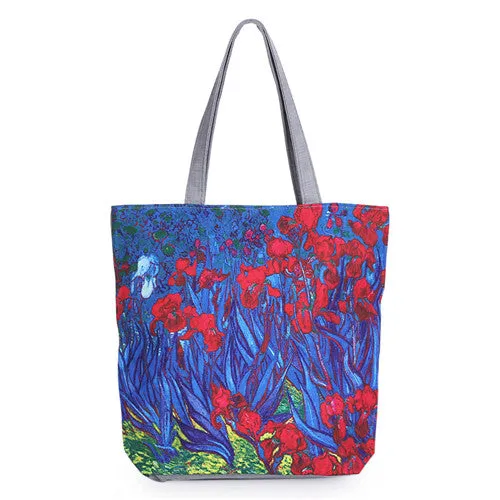 Colorful Floral Printed Single Shoulder Bag