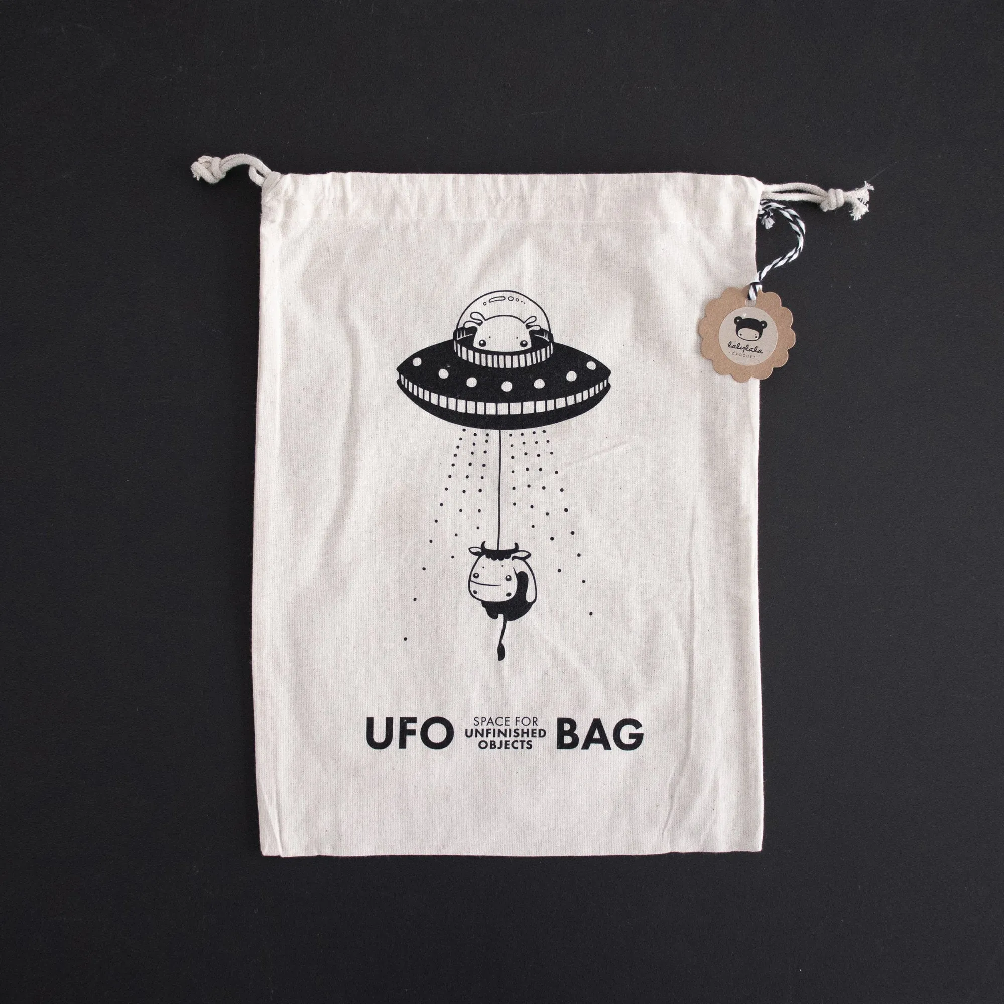 Crochet Bag . Flying Saucer