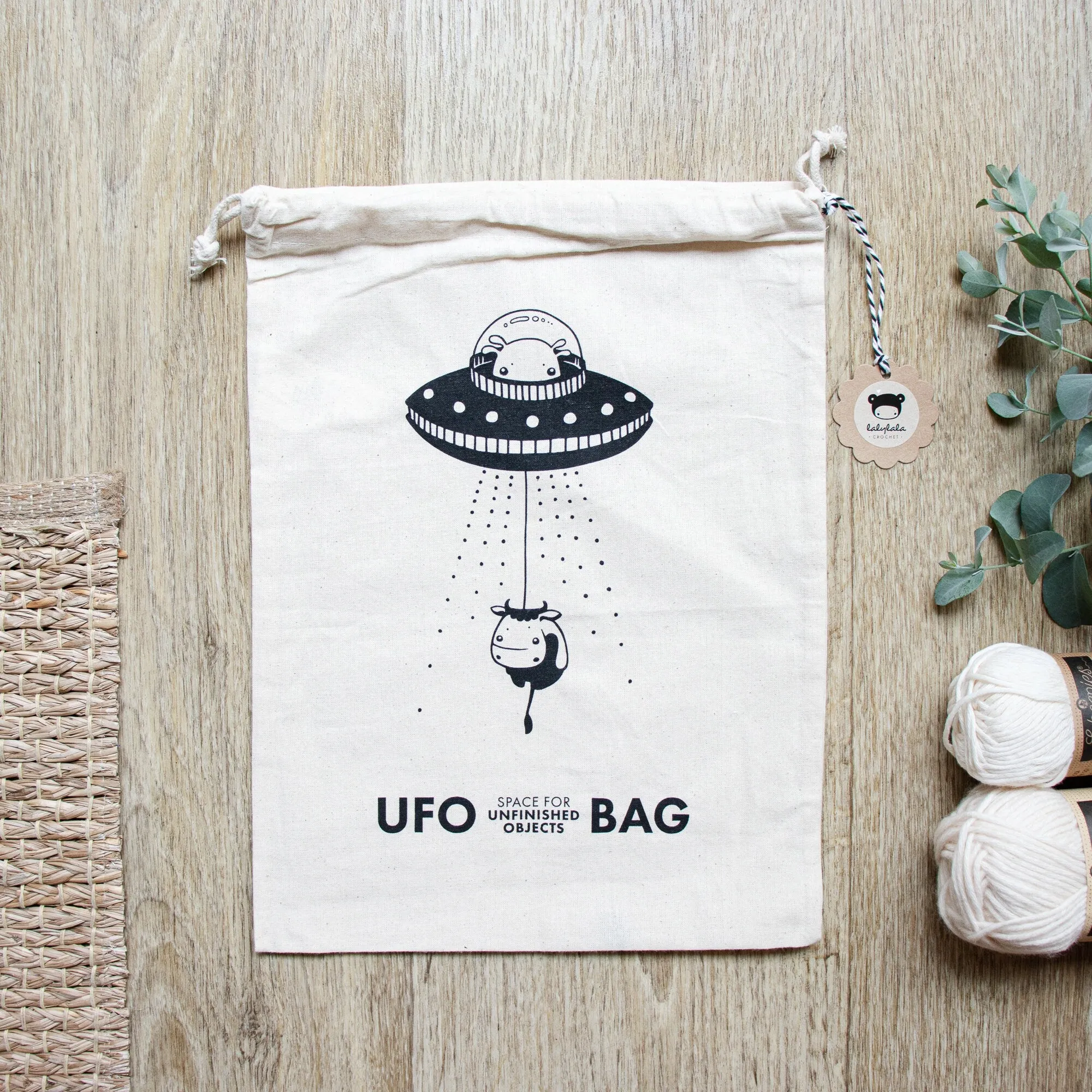 Crochet Bag . Flying Saucer