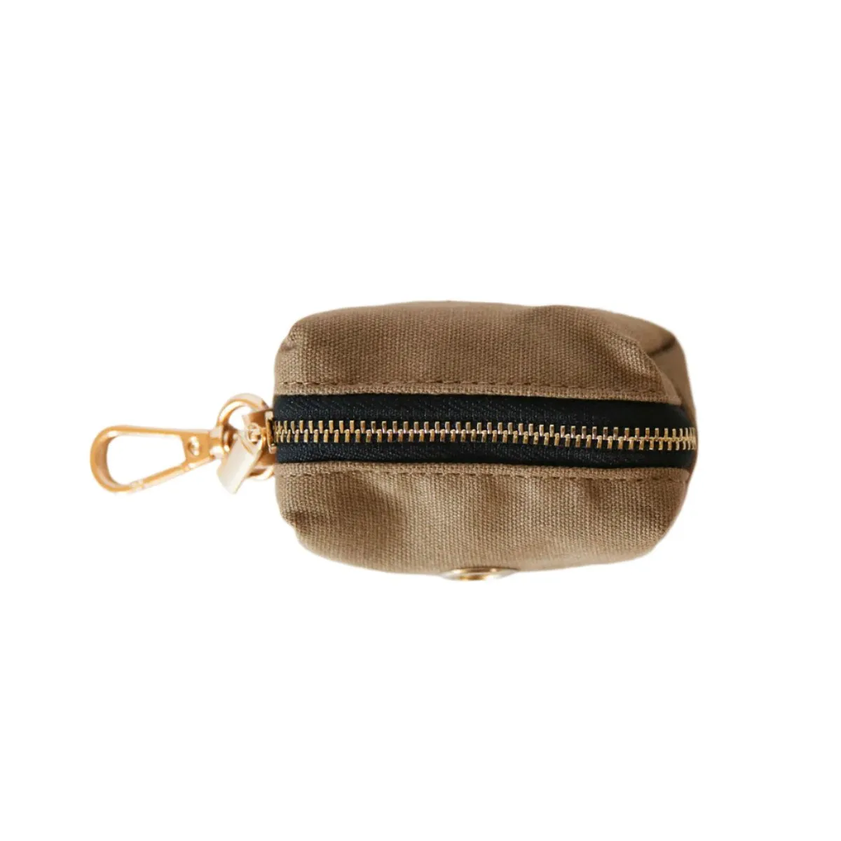 furlou poop bag holder - brown