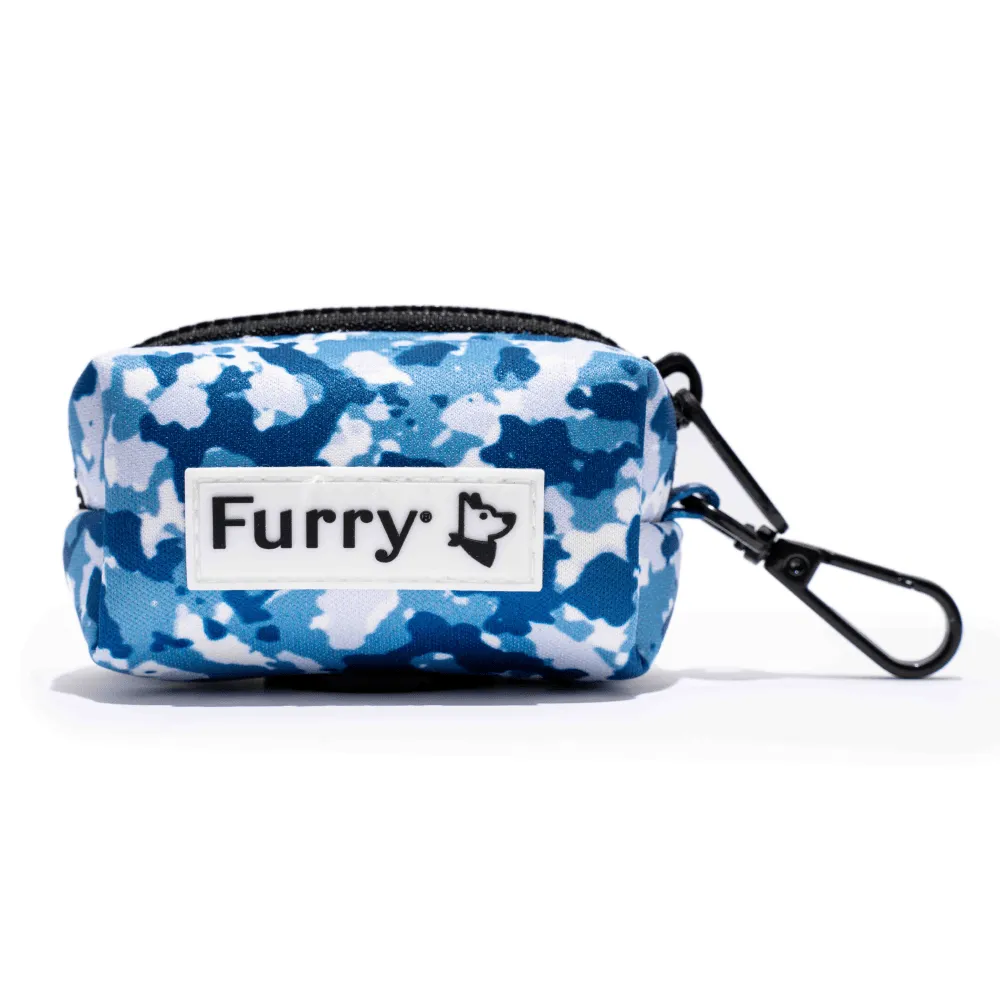 Furry & Co Cool Camo Poop Bag Holder for Dogs (Cool Camo)