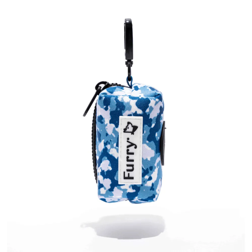 Furry & Co Cool Camo Poop Bag Holder for Dogs (Cool Camo)