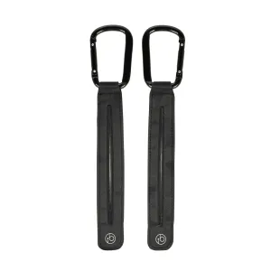 Ickle bubba Pram Clips Pair - Black