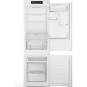 Indesit INC18T311 Integrated Frost Free Fridge Freezer with Sliding Door Fixing Kit - White