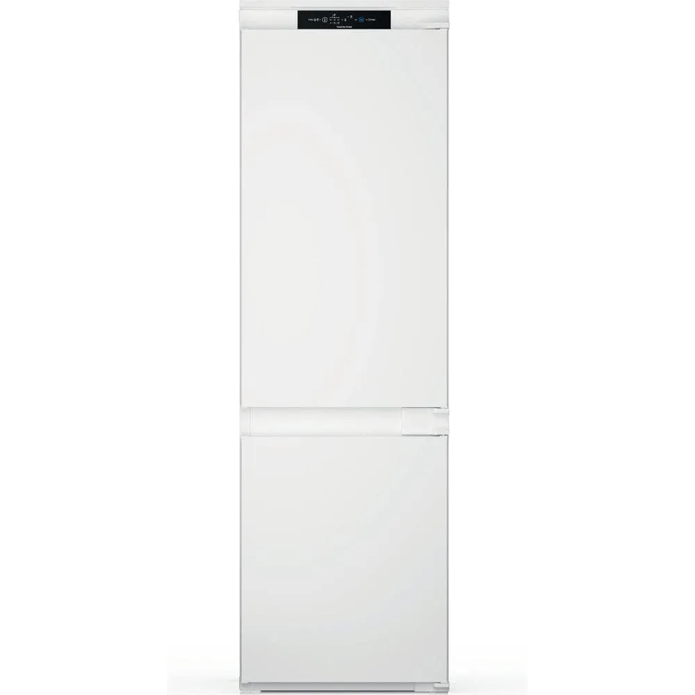 Indesit INC18T311 Integrated Frost Free Fridge Freezer with Sliding Door Fixing Kit - White