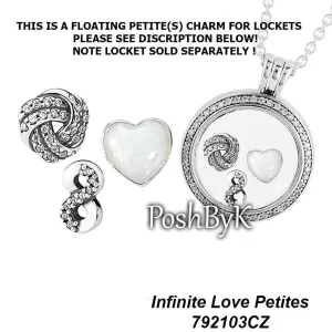 Infinite Love Locket Petite Charm 792103CZ