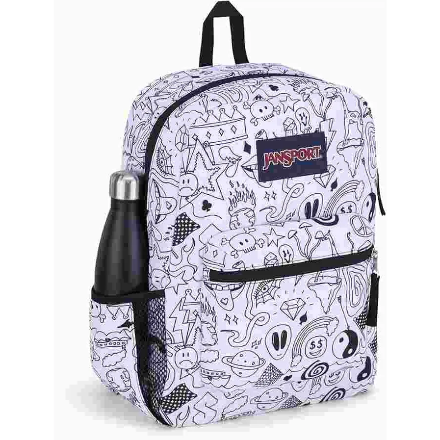 JanSport Cross Town Broken Broadcast Backpack [WS]