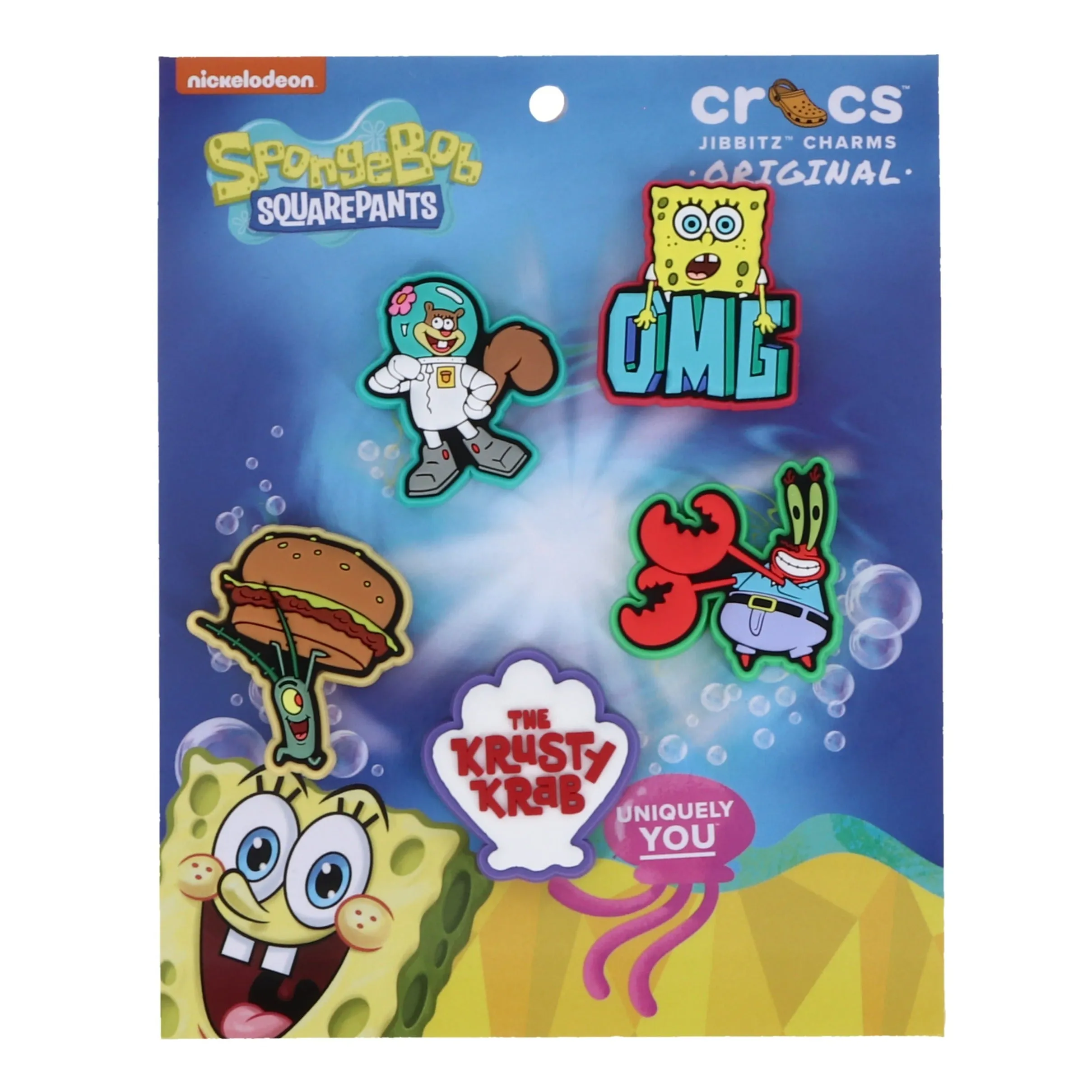 Jibbitz™ SpongeBob 5-Pack