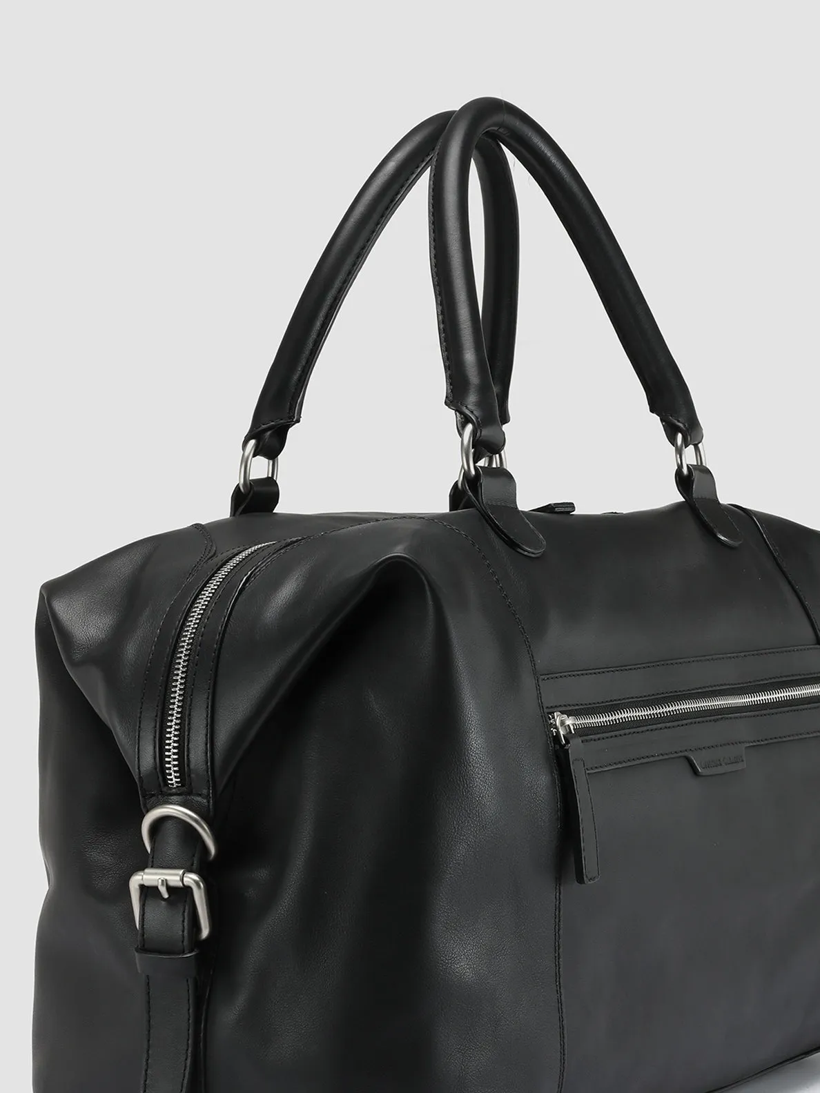 JULES 002 - Black Leather Weekender