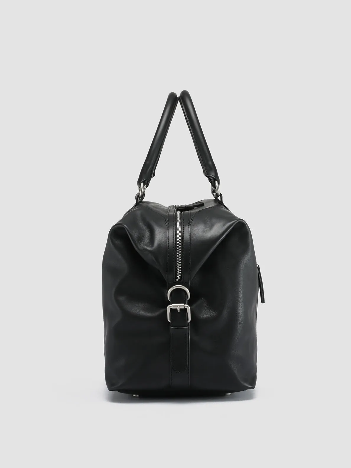 JULES 002 - Black Leather Weekender