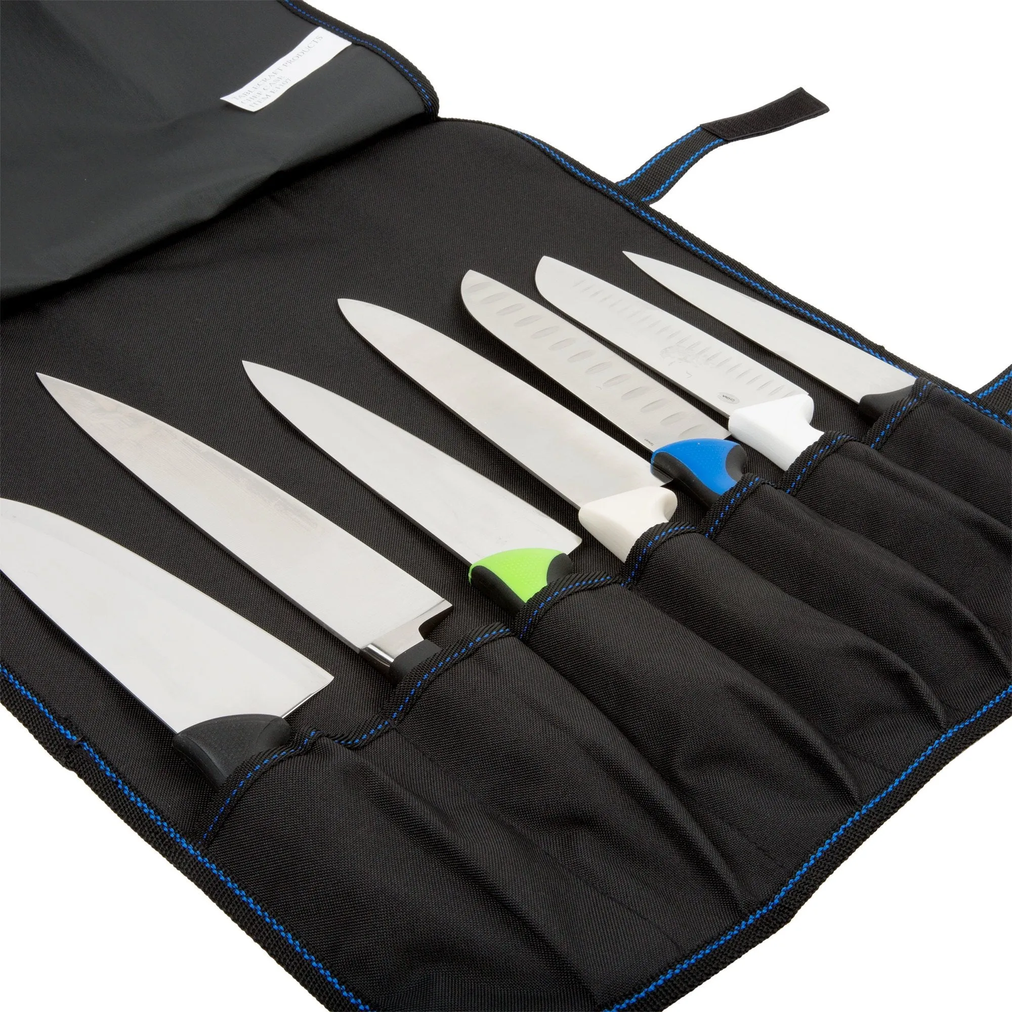 Knife Roll 7PC Blk