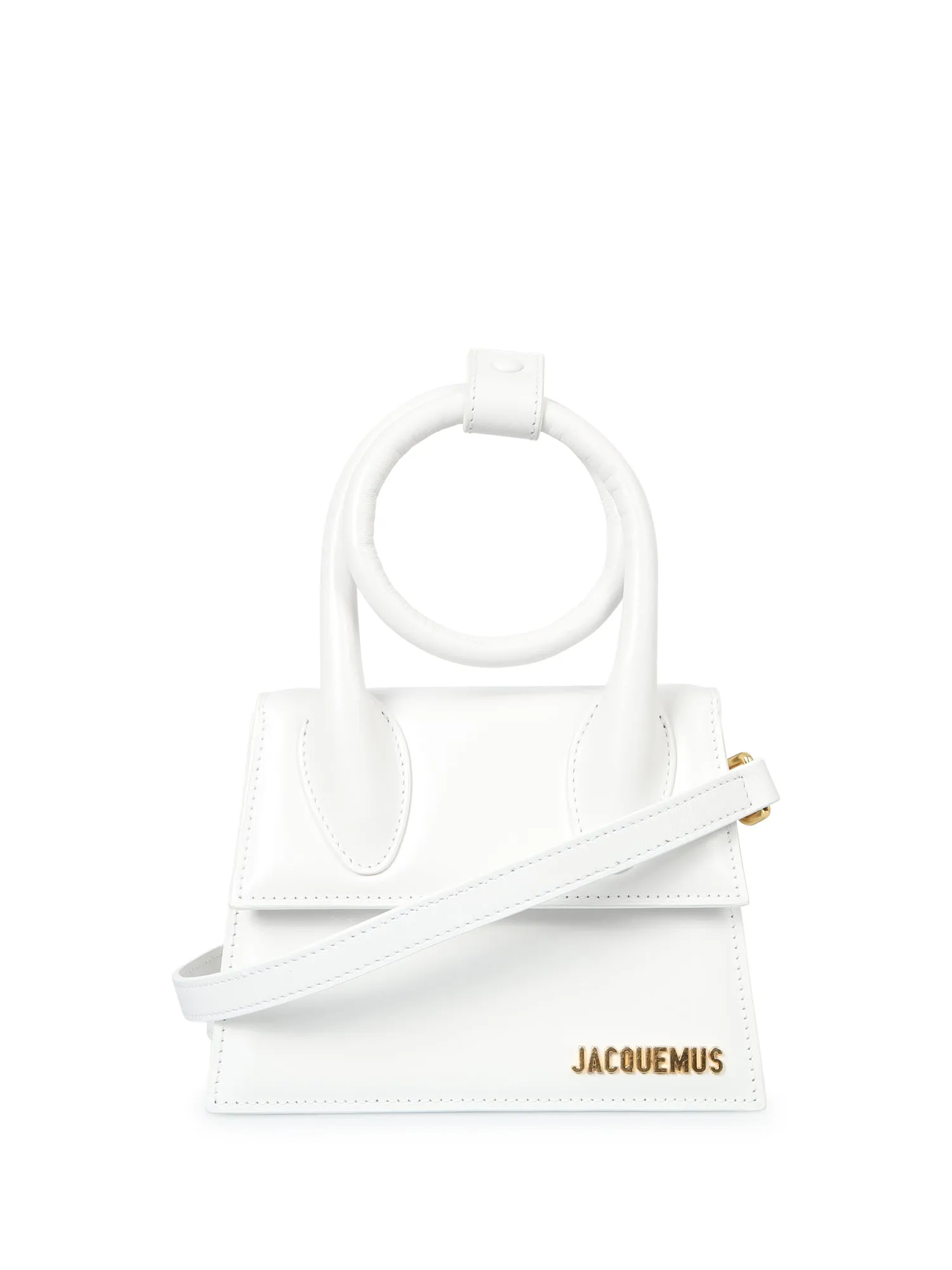 Le Chiquito Noeud white bag