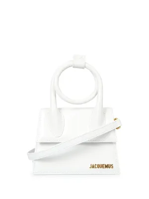 Le Chiquito Noeud white bag