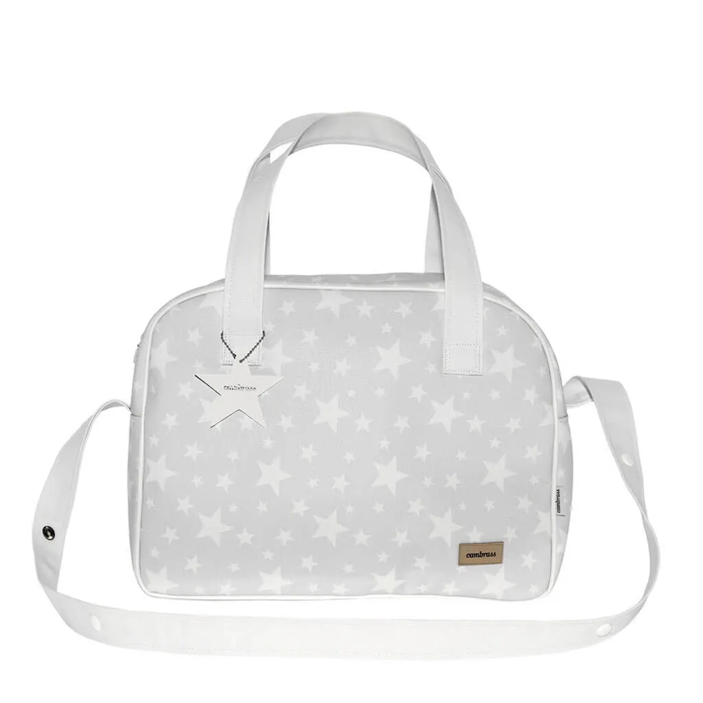 Maternity Bag Stars Grey