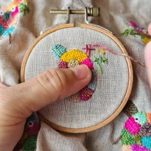 Mimstermade Embroidery workshop