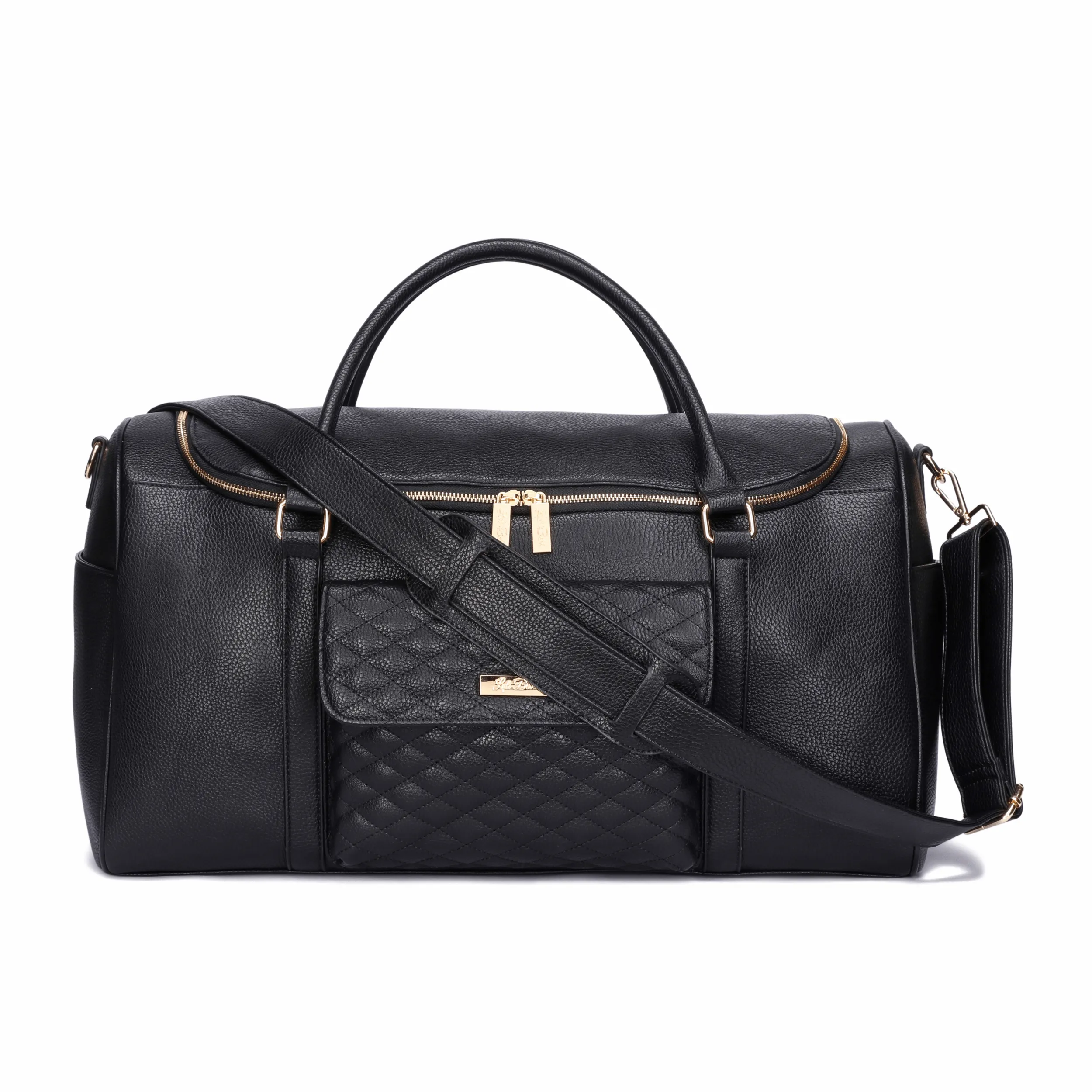 Monaco Travel Bag | Ebony Black