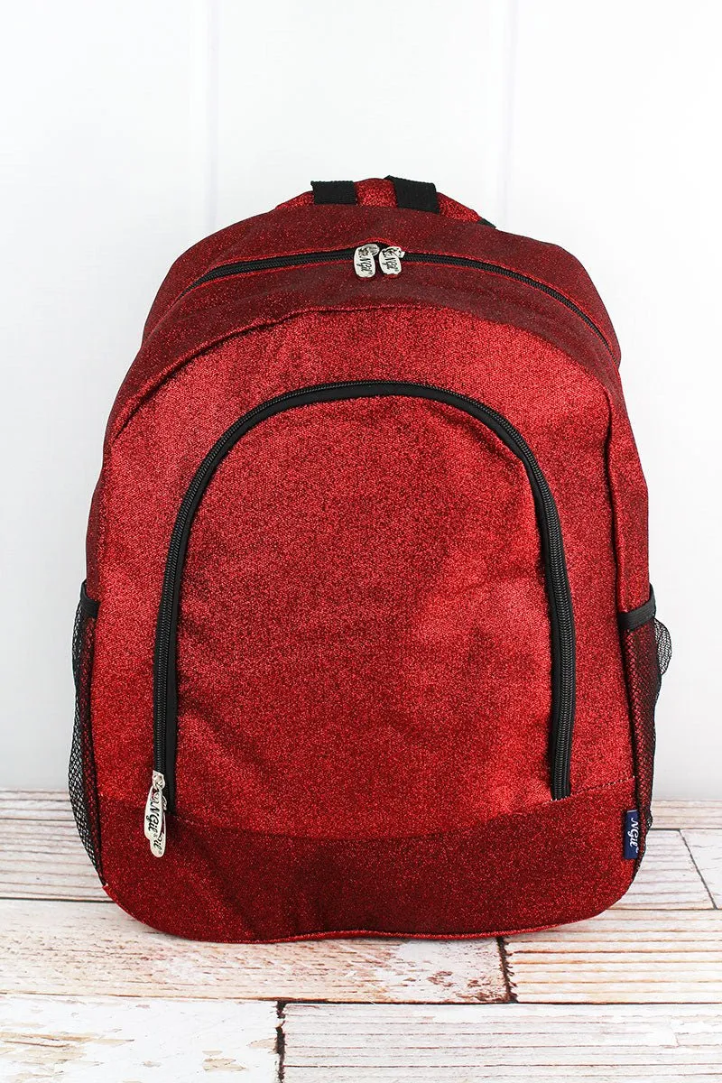 NGIL Red Glitz & Glam Large Backpack