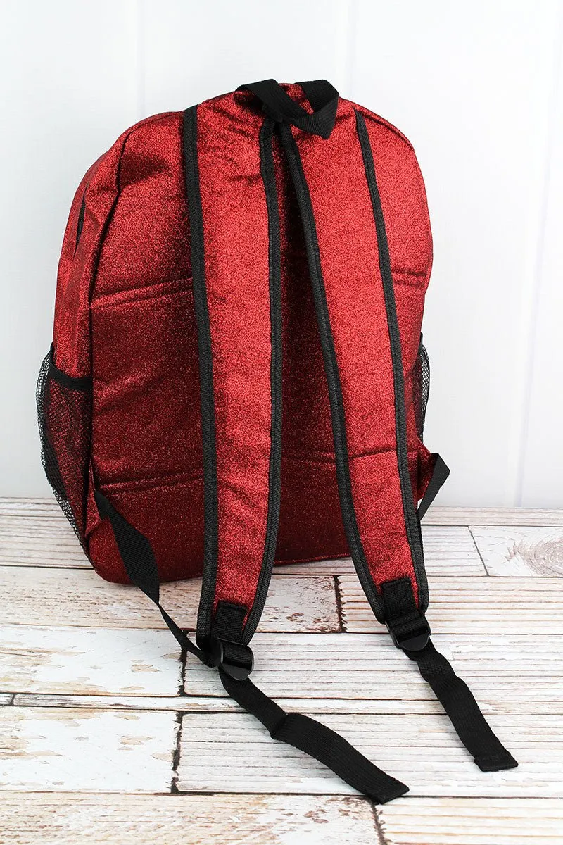 NGIL Red Glitz & Glam Large Backpack