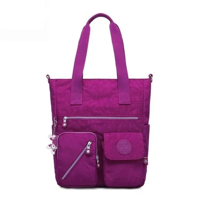 Nylon Casual Tote Bag