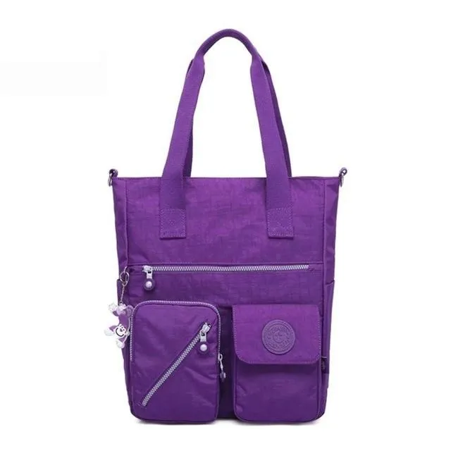 Nylon Casual Tote Bag