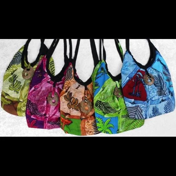 Palm Trees Expandable Beach Bag