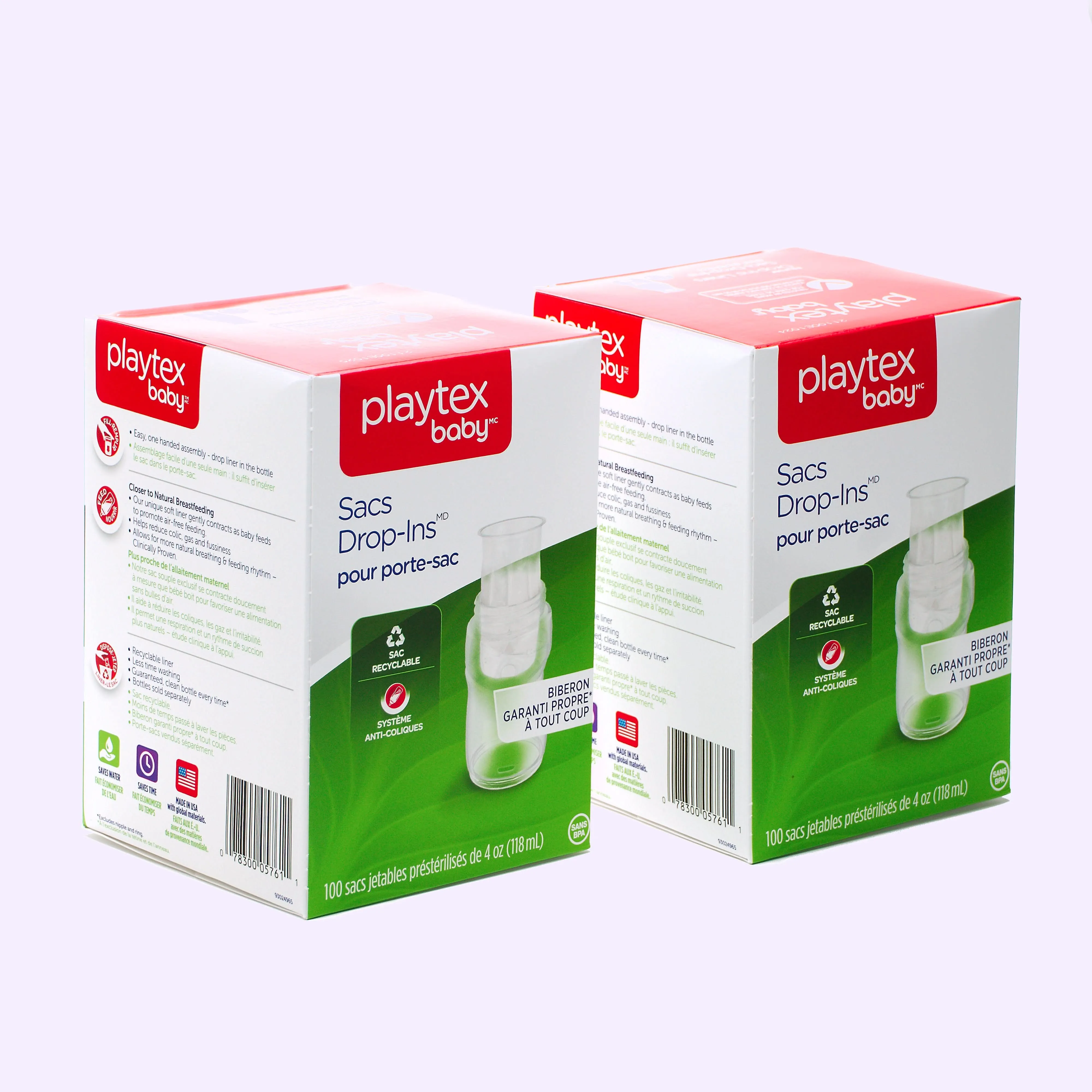 Playtex Baby™ Drop-Ins® Liners - 4oz 200 ct.  (Approximately a 1 Month Supply)