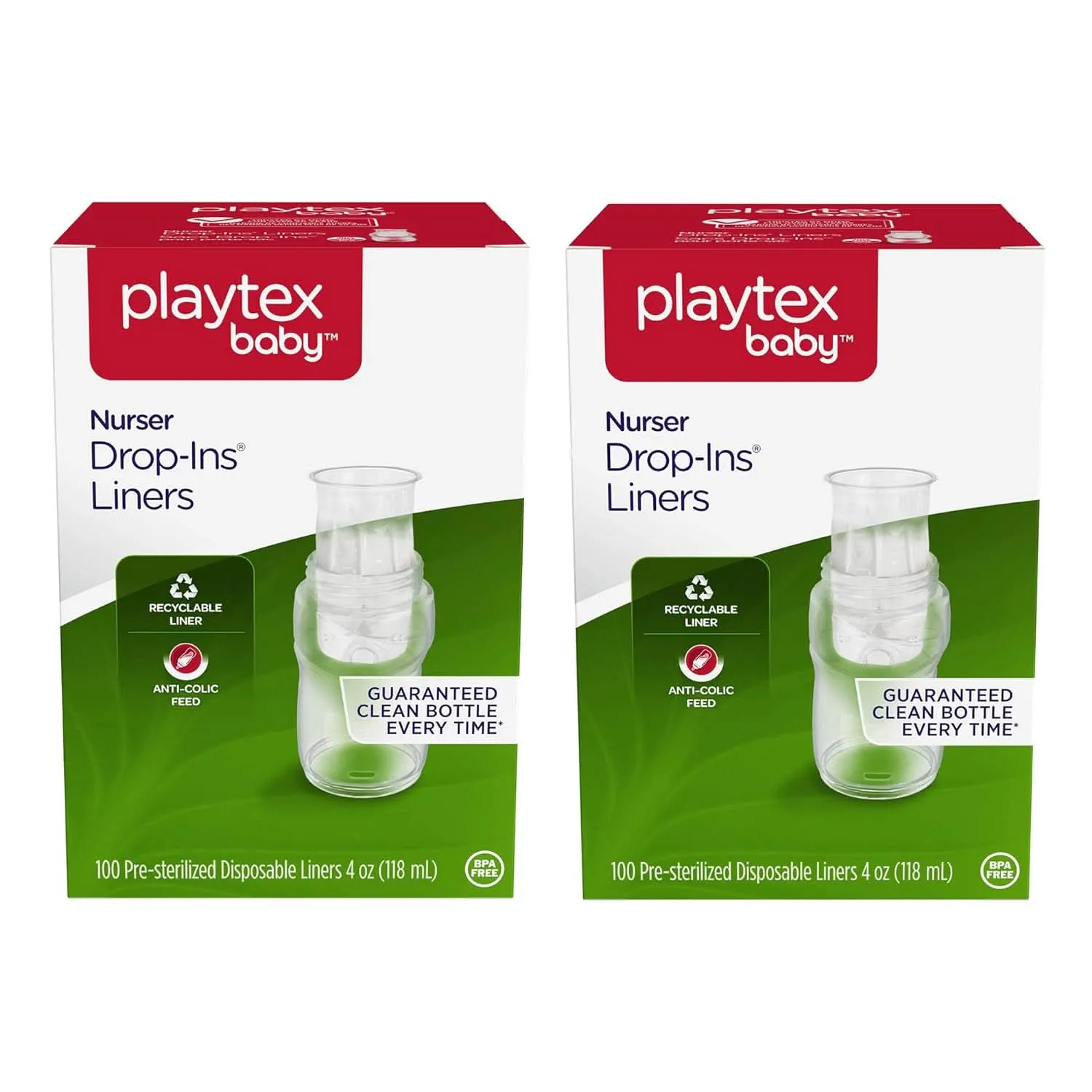 Playtex Baby™ Drop-Ins® Liners - 4oz 200 ct.  (Approximately a 1 Month Supply)