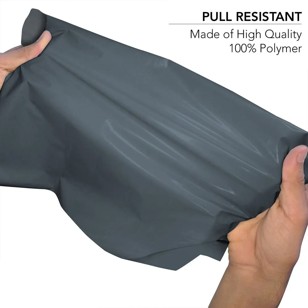 Poly Bags, 17" x 24" (432mm to 610mm), Grey Mailing Strong Self Seal Bag