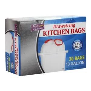 Premium Heavy Weight Plastic Trash Bags<br/>Size Options: 13 Gallon Trash Bags