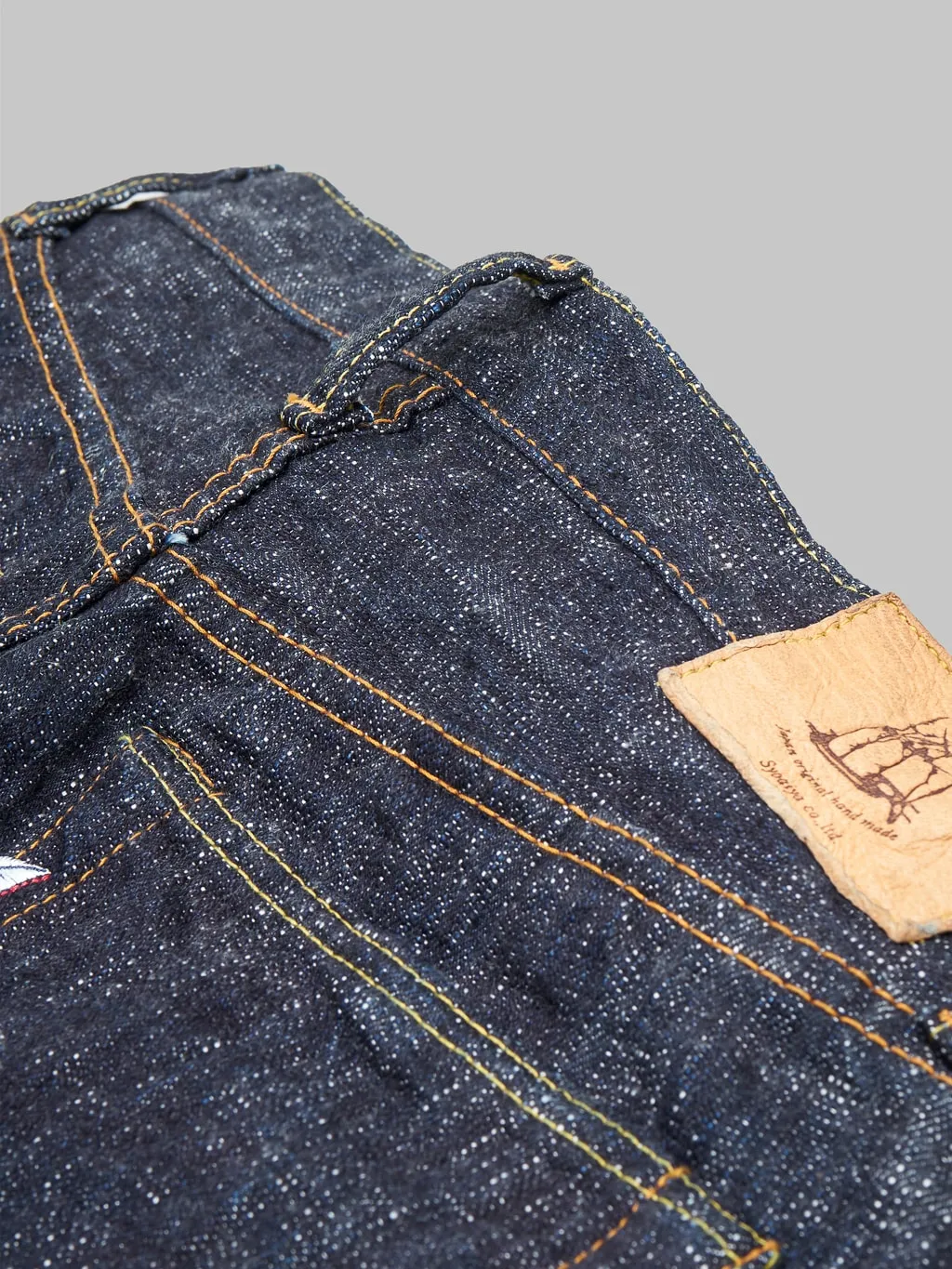 Pure Blue Japan WSB-019 "Double Slub" 16oz Relaxed Tapered Jeans